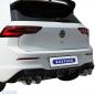 Preview: Endschalldämpfer "Quattro Race" Endrohr Carbon
