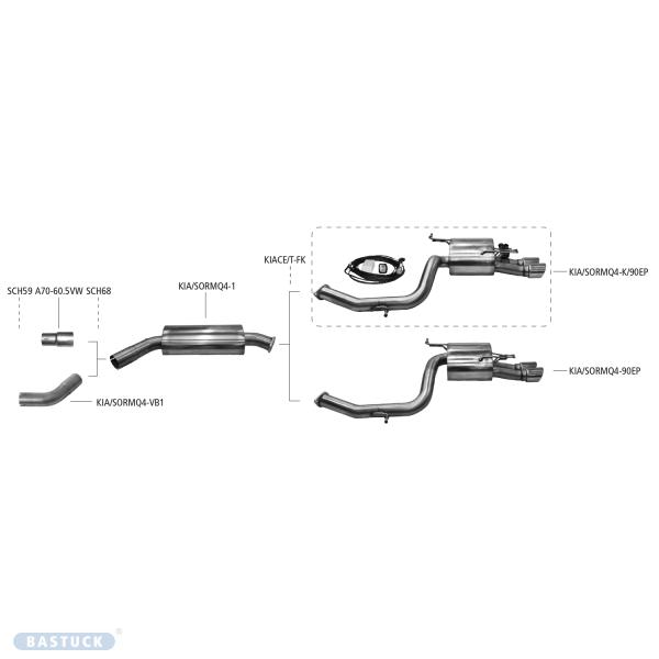 Adapter Vorrschalldämpfer