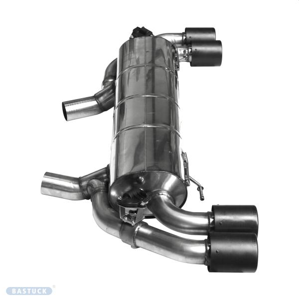 Endschalldämpfer Quattro Carbon