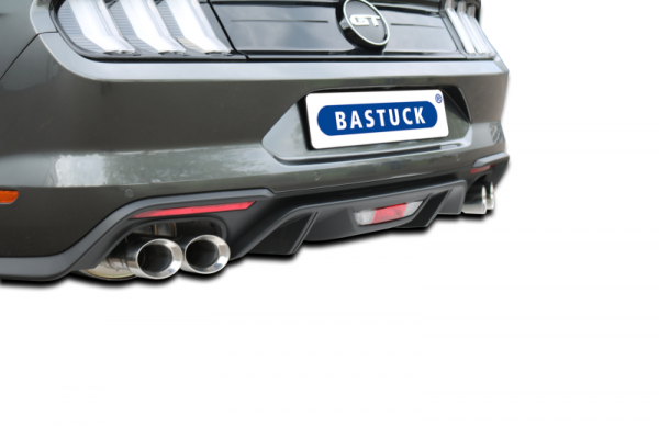 Endschalldämpfer "Quattro Race Slash" rechts
