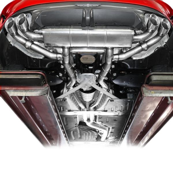 Endschalldämpfer "Quattro Slash"