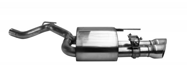 Endschalldämpfer "Quattro Race Slash" links
