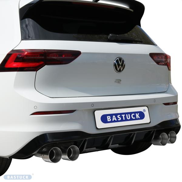 Endschalldämpfer "Quattro Race" Endrohr Carbon
